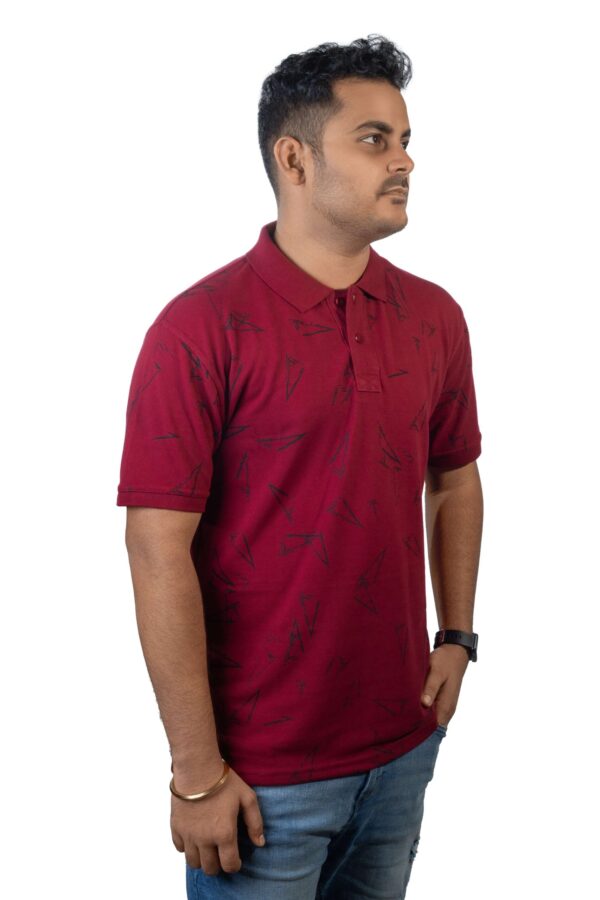 Maroon Polo T-Shirt