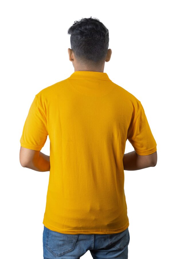 Yellow Polo T-Shirt with Pocket