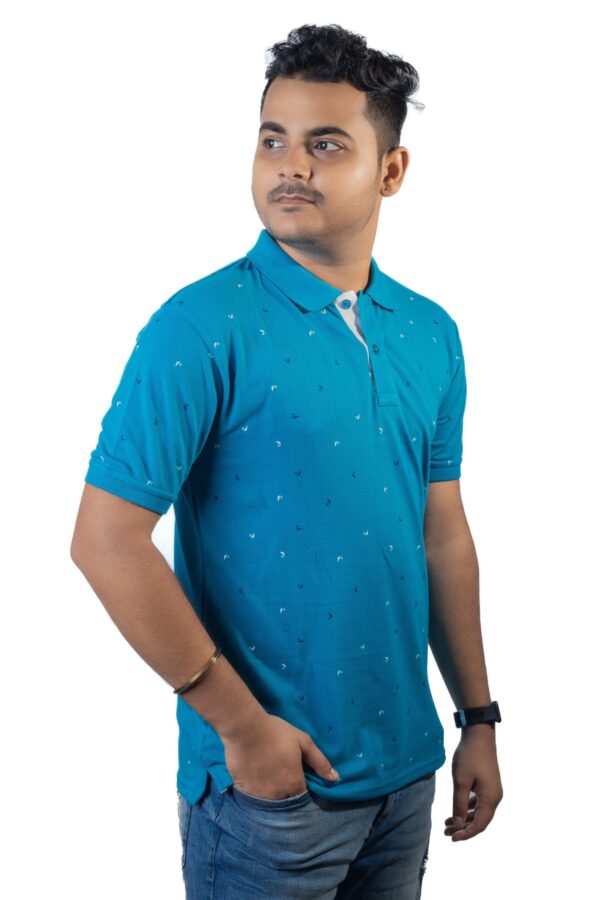 Turquoise Polo T-Shirt