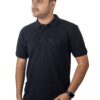 Black Polo T-Shirt with Pocket