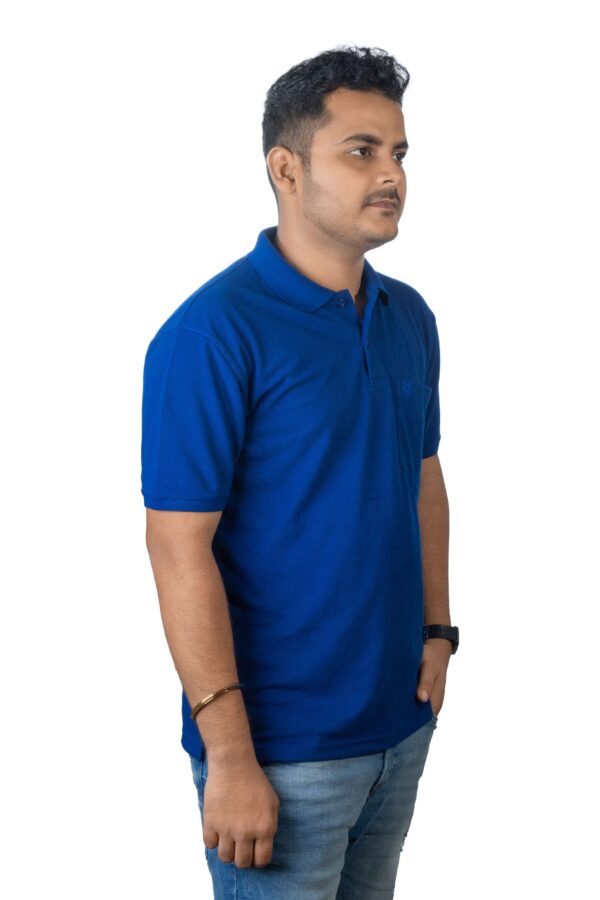 Royal Blue Polo T-Shirt with Pocket