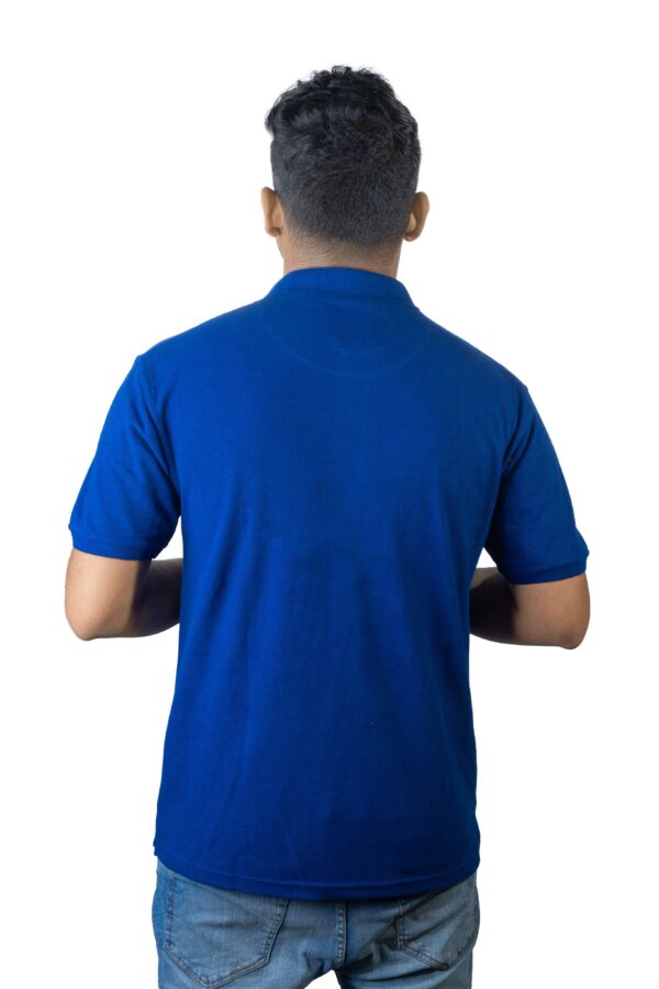 Royal Blue Polo T-Shirt with Pocket