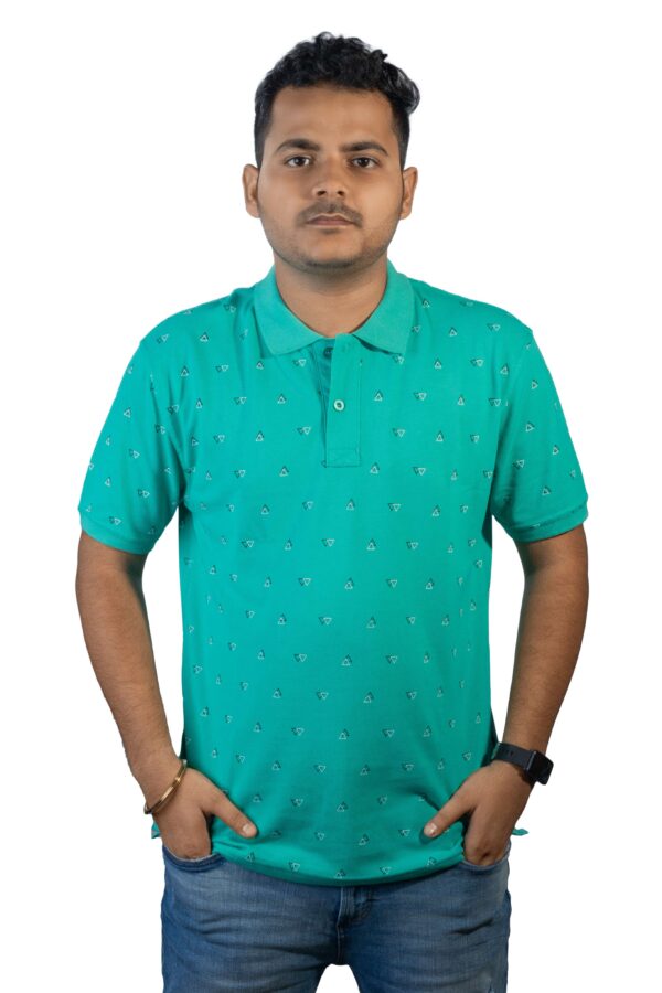 Sea Green Polo T-Shirt