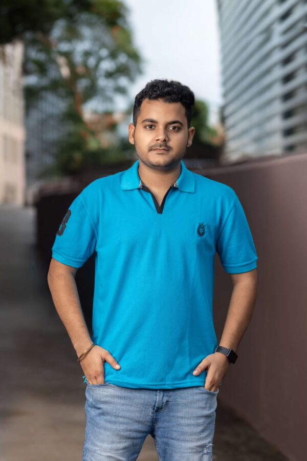 Turquoise Polo T-Shirt