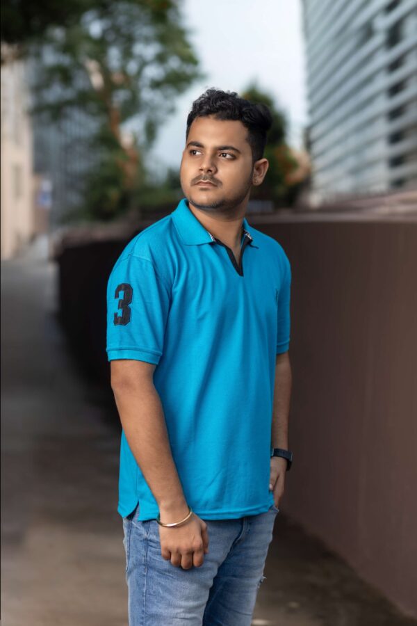 Turquoise Polo T-Shirt