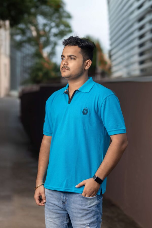 Turquoise Polo T-Shirt