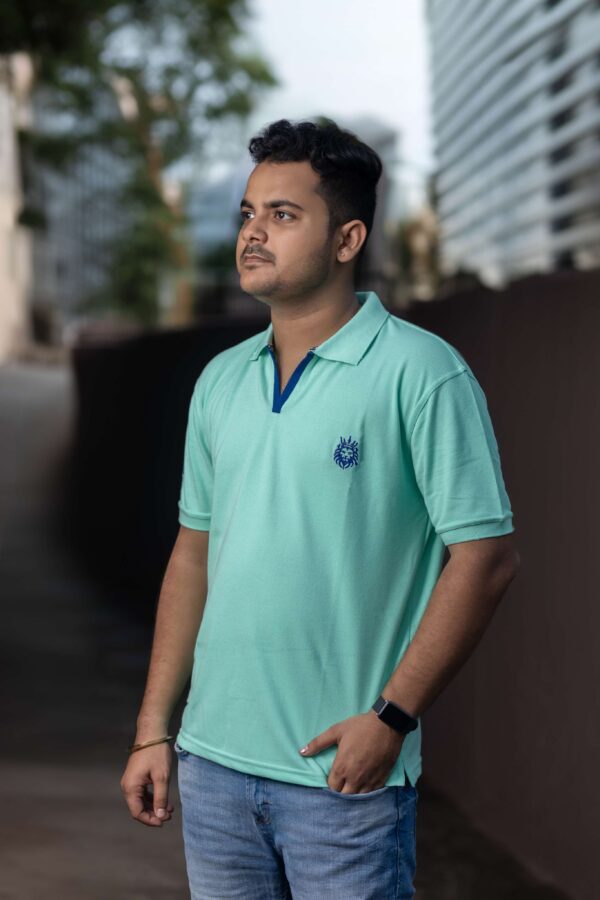 Sea Green Polo T-Shirt