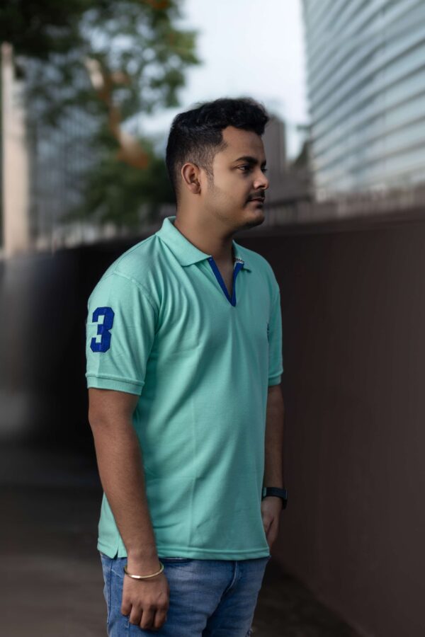 Sea Green Polo T-Shirt