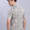 buy Premium Leaf Print Polo T-Shirt online